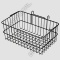 Wire basket with hooks and handle