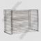 Double shelf from wire